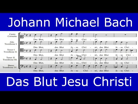 Johann Michael Bach - Das Blut Jesu Christi (Collegium Vocale Gent)