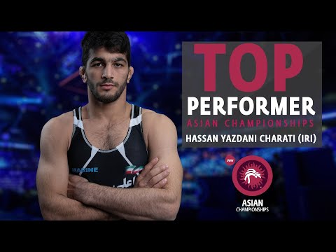 #WrestleAlmaty Asian C’ship FS Top Performer: Hassan YAZDANI 🇮🇷