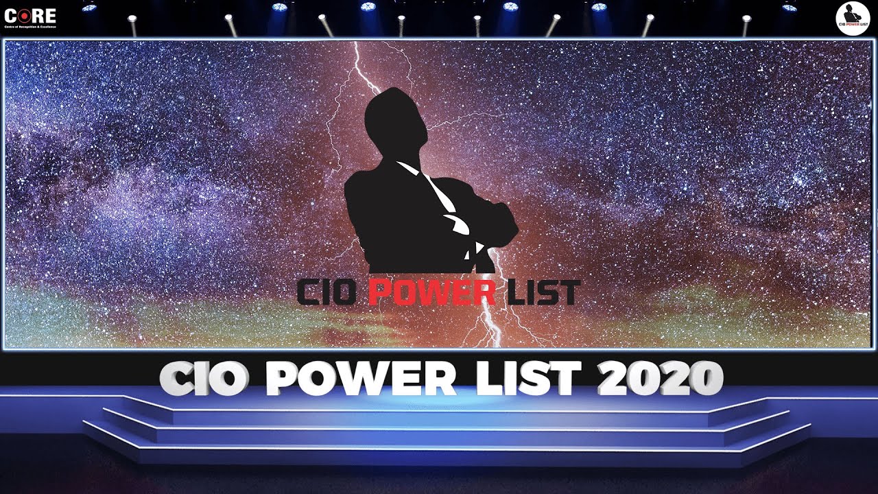 CIO POWER LIST 2020