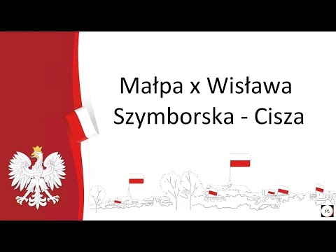 Małpa x Wisława Szymborska - Cisza. Tekst