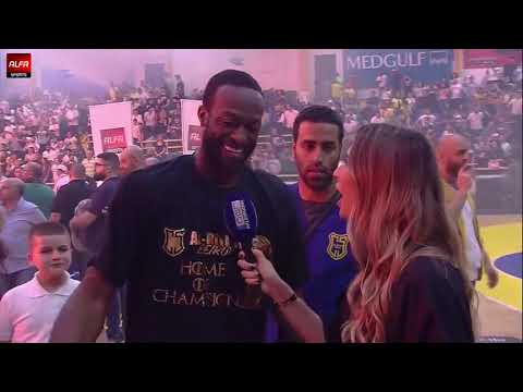 Dominic Johnson - Post Game Interview - Riyadi v/s Beirut - The Finals Game 6