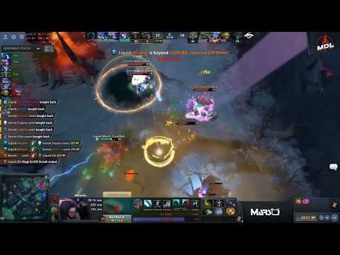 Liquid.Miracle- Quadruple Rampage - Liquid vs EG -MDL Disneyland Paris Major - Dota 2 Highlights
