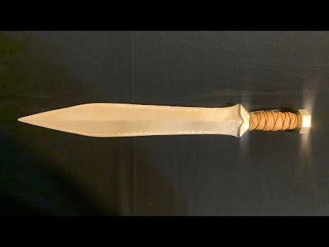 Making a Bronze Sword: Start to Finish