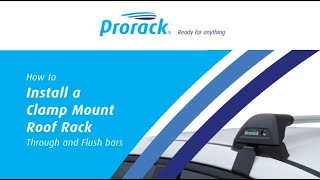 Prorack Clamp Mount Roof Rack Installation Video