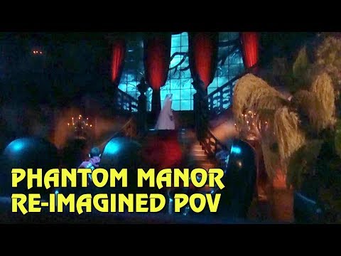 Phantom Manor Re-Imagined Full POV at Disneyland Paris