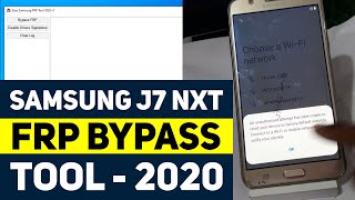 Samsung J7 Nxt Frp Bypass Via Samsung Frp Bypass Tool for PC 2020