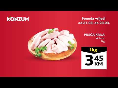 Iz Konzumovog kataloga izdvajamo! Vrijedi do 23.03.