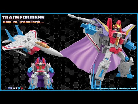 DECEPTICON KING! Transformers: Studio Series The Movie (1986) Coronation Starscream | HNE Toys