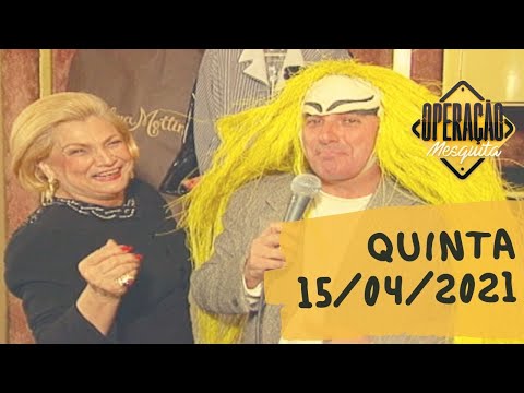 Operação Mesquita 15/04/2021 - Baú do Mesquita com Hebe Camargo + Estúdios do SBT