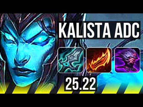 KALISTA & Thresh vs KAI'SA & Neeko (ADC) | KR Grandmaster | 25.22