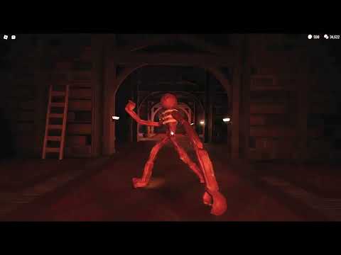 Roblox Doors Library Challenge No Crouching Get Past Figure