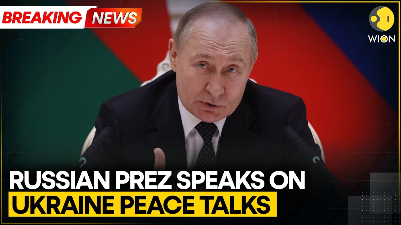Breaking: Putin Speaks on Ukraine Peace Talks, Says Adversaries Pushed Back | WION