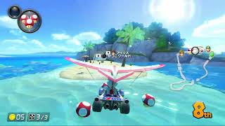マリオカート8DX　１位獲得するまで終われないぜ！　レート 　13803 → 13856