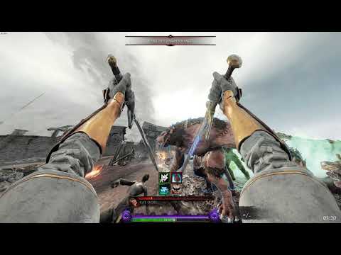 Warhammer - Vermintide 2 Legend Deathwish Onslaught True Solo - Empire in Flames  w/ Handmaiden