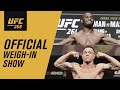 UFC 268: Live Weigh-in Show
