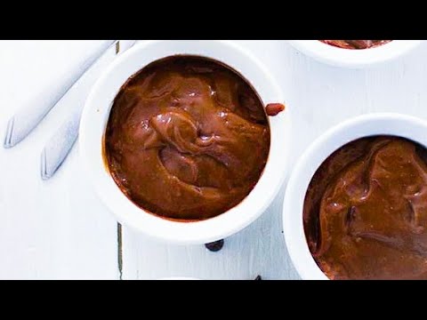 How To Make Powdered Chocolate Custard. Creamy Chocolate Custard Dessert At Home.