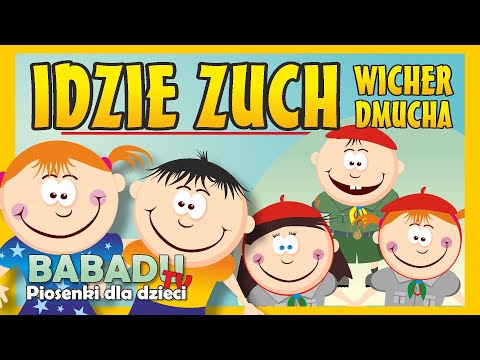 Idzie Zuch, wicher dmucha - piosenka dla dzieci - Babadu TV