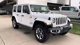 Used 2020 Jeep Wrangler Unlimited Sahara Walk Around (26232A)