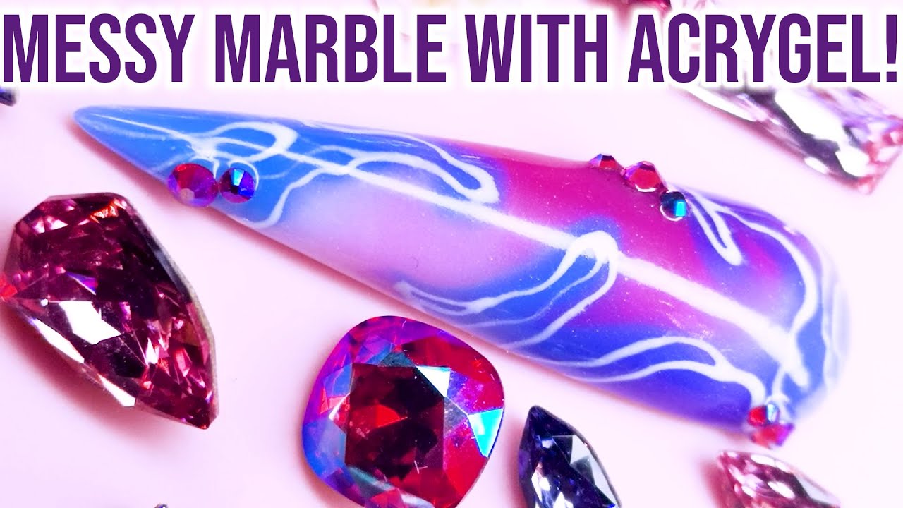 Colour Changing Marble Using Acrygel!