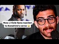 HasanAbi Reacts to RDCworld1 | How J. Cole Fans Reacted to Kendrick's Diss