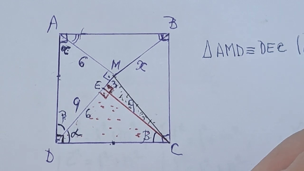 GEOMETRIA PLANA: QUESTÃO LINDA COM APLICAÇÃO DO TEOREMA DE MARLEN.