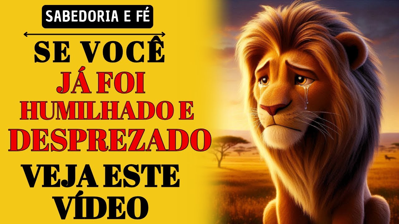 A Maior Vingança é o Perdão – O Leão Arrogante – Superação, Motivação, Sabedoria