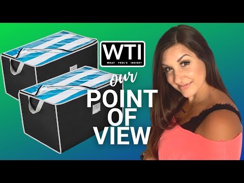 ZOBER Large Storage Bags - WTI product video review