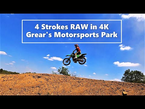 4 Min of 4 Strokes RAW in 4K at Grear's Motorsports Park