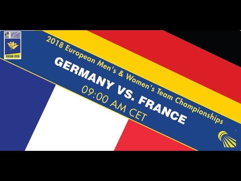 2018 EWTC QF Germany - France (Court 2)