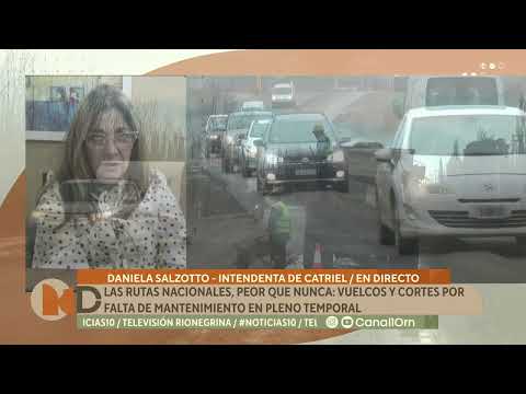 El grave estado de la ruta 151 genera preocupación