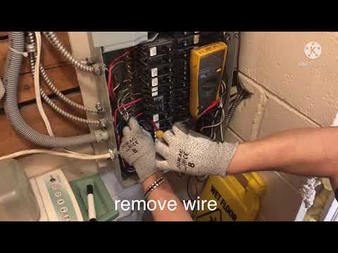 How to change and install Siemens Circuit Breaker