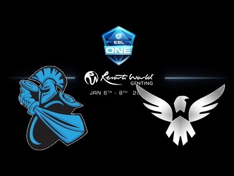 Newbee vs Wings Semi Final ESL One 2017 Highlights