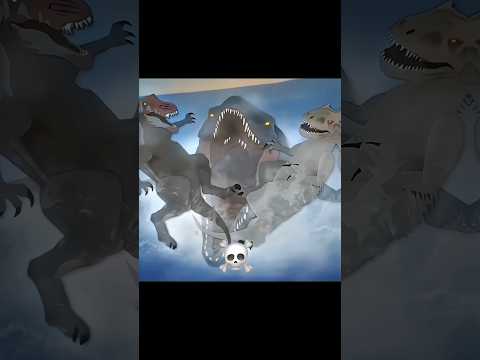 Spinosaurus vs Indominus💀 #jurassicworld #indominusrex #edit