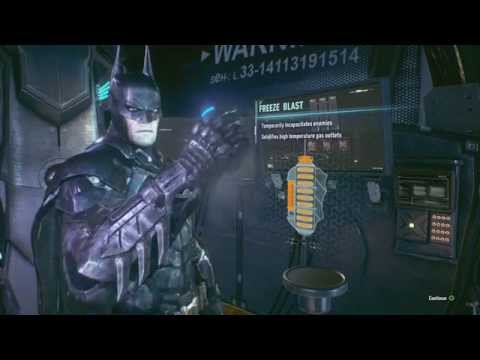 Batman: Arkham Knight Freeze Blast Gadget Location