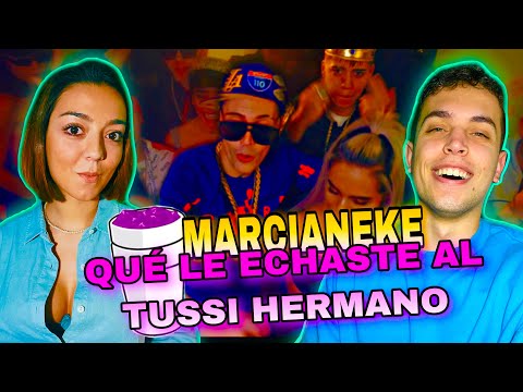 (REACCIÓN con MI PRIMA) QUÉ LE ECHASTE AL TUSSI HERMANO - Marcianeke (Video Oficial)