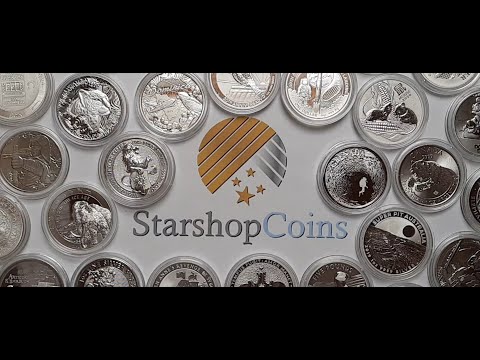 Unboxing moderne Silber-Unzen #011 - Paket von Starshop-Coins