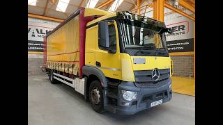 Camion rideaux coulissants Mercedes-Benz ACTROS 1824 à vendre - Image 4 | Autoline LU Camion rideaux coulissants Mercedes-Benz ACTROS 1824 | Image 4 - Autoline