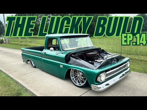 LUCKY EP.14 | SBC Transformation! Engine Bay Restoration + Holley Mid-Mount + Cold Case Radiator