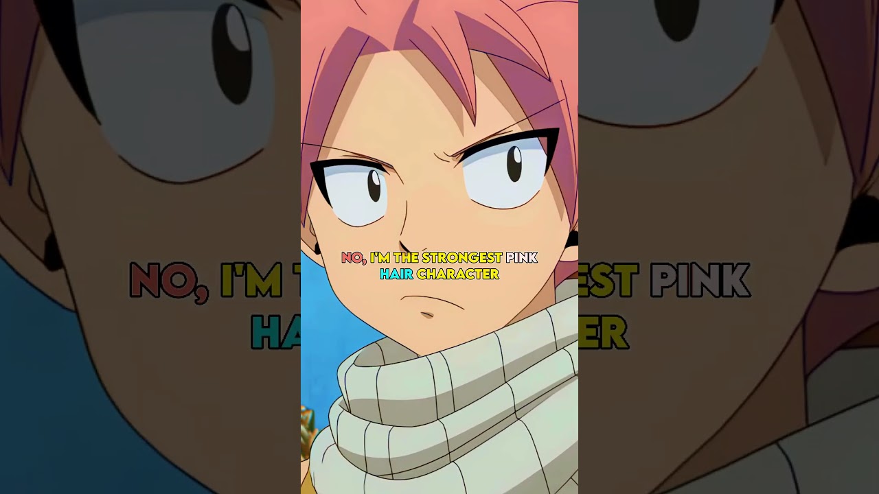 Most strongest pink hair character #shorts