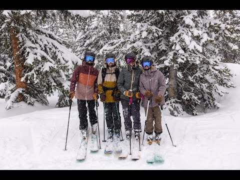 Skiing Crested Butte with Krystin Norman and the Western Colorado University Freeride Ski Team