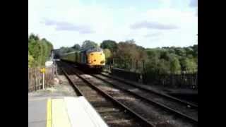 preview picture of video '37609 + 37059 pass Crowborough on 1Q14 - 01/10/08'