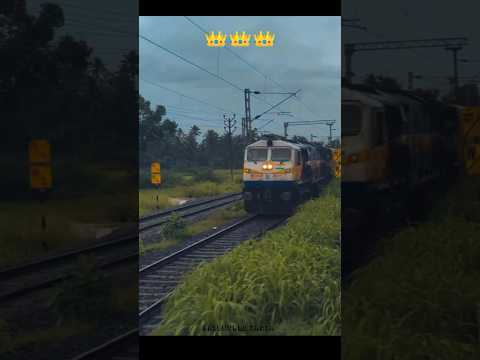 WAG 12, WAP 7, WAP 5, WAG 9 VS WDP4D #train #railway #shorts