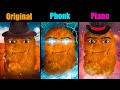 Gegagedigedagedago Original vs Phonk vs Piano Version part 5 #memes #phonk #remix