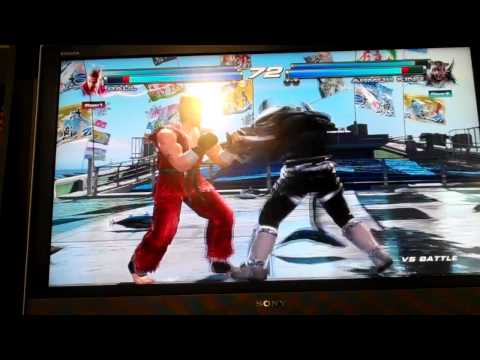 Gamestation Falkirk Tekken Tag 2: VS The Janitor (Pau/Mar) vs (Jin/A.King)