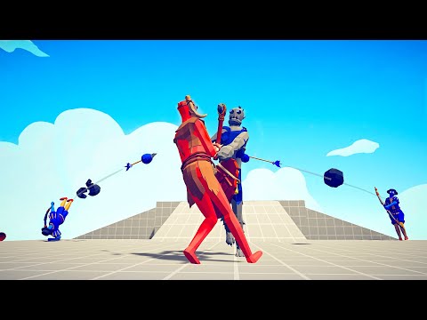 GHOUL & 2 VIKING CATAPULT + 2 BALLOON ARCHER  | TABS - Totally Accurate Battle Simulator