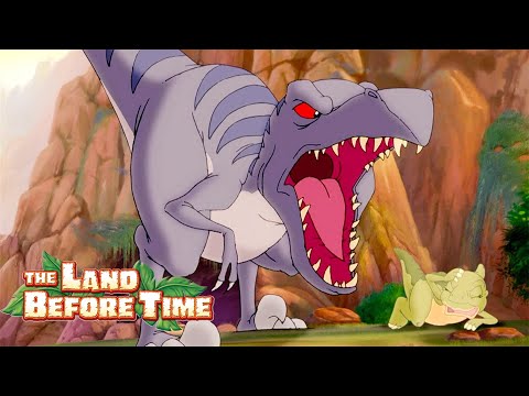 Scary Sharptooth Wants Her Eggs Back!! 🦖 | The Land Before Time