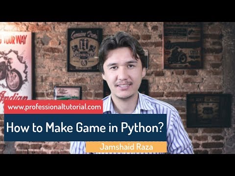 How to make game in Python for beginners Video