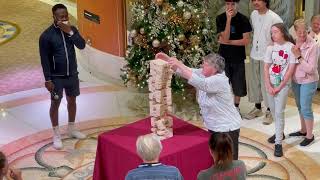 Fun Game, In Dimond Princess Cruise Ship.
