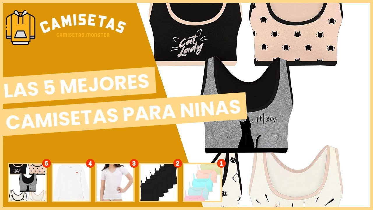Watch Las 5 mejores camisetas para ninas Now Las 5 mejores camisetas para ninas