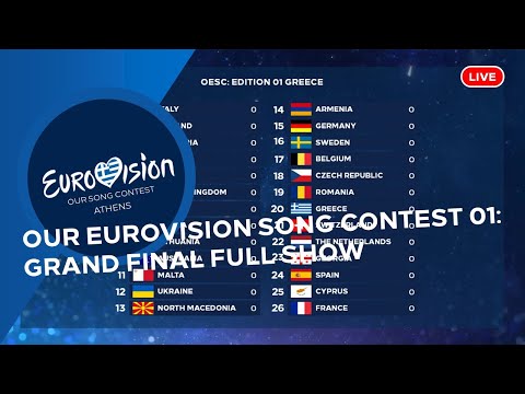OUR EUROVISION SONG CONTEST 01 - GRAND FINAL - FULL SHOW - LIVE